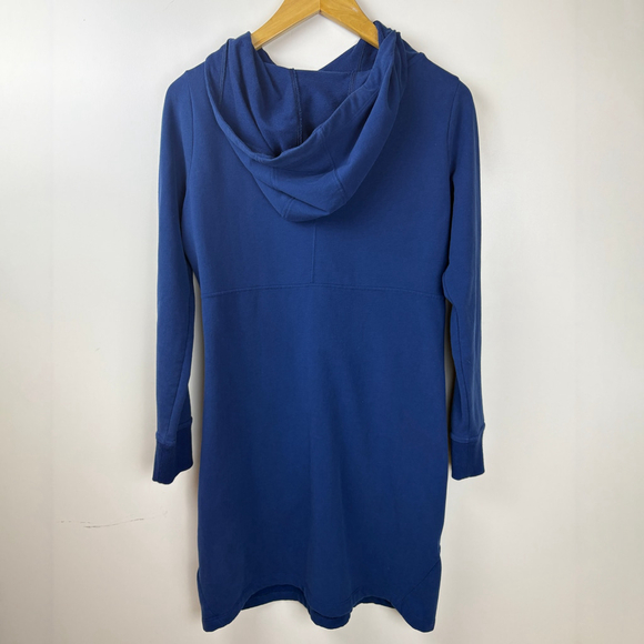 Women's Toad&Co Blue Long Sleeve Hibernation Dress S - Picture 2 of 10